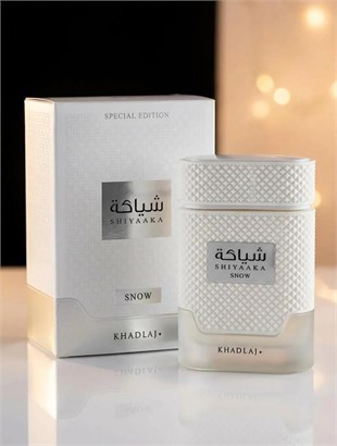 Khadlaj. Shiyaaka Snow Special Edition EDP 100 ml Erkek Parfüm