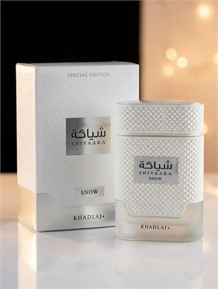 Khadlaj. Shiyaaka Snow Special Edition EDP 100 ml Erkek Parfüm