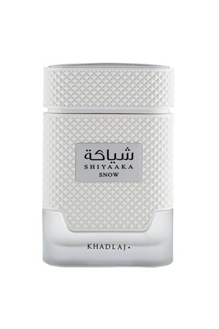 Khadlaj. Shiyaaka Snow Special Edition EDP 100 ml Erkek Parfüm