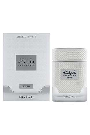 Khadlaj. Shiyaaka Snow Special Edition EDP 100 ml Erkek Parfüm