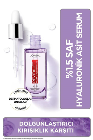 L‘Oreal Paris Revitalift Filler Dolgunlaştırıcı 30 ml Yüz Bakım Serumu