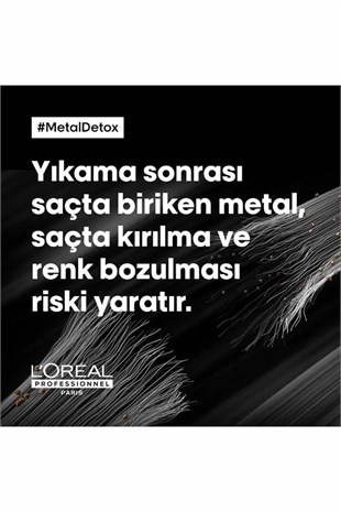 L‘Oreal Professionnel Metal Detox 100 ml Yüksek Korumalı Saç Bakım Kremi