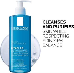 La Roche-Posay Effaclar Purifying Foaming Gel 400 ml Yüz Temizleyici
