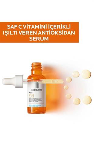 La Roche Posay Pure Vitamin C10 Vitamin İçerikli Işıltı Veren Serum 30 ml