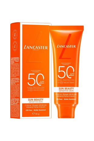 Lancaster Sun Beauty Sensitive Skin Mineral Face Cream SPF50 50 ML
