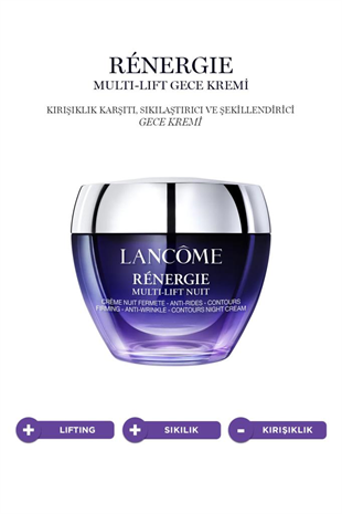 Lancome Rénergie Nuit Multi-Lift Sıkılaştırıcı Gece Kremi 50 ml 