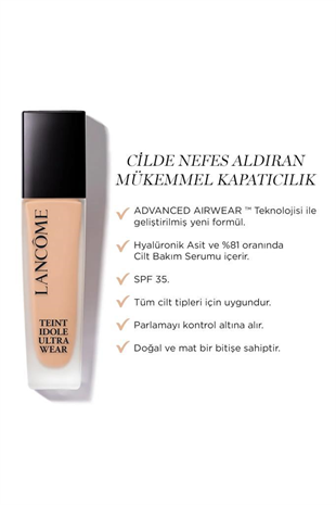Lancome Teint Idole Ultra Wear SPF35 Fondöten 305N