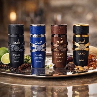 Lattafa Asad Collection EDP 4x25 ml Erkek Parfüm Seti