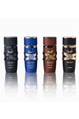 Lattafa Asad Collection EDP 4x25 ml Erkek Parfüm Seti