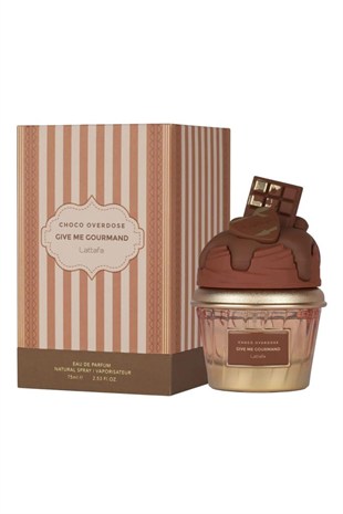Lattafa Give Me Gourmand Choco Overdose EDP 75 ml Kadın Parfüm
