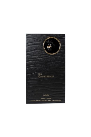 Lattafa His Confession for Men EDP 100 ml Erkek Parfüm
