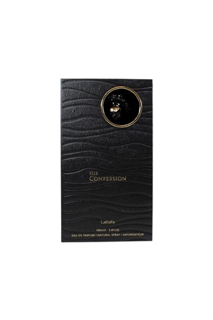 Lattafa His Confession for Men EDP 100 ml Erkek Parfüm