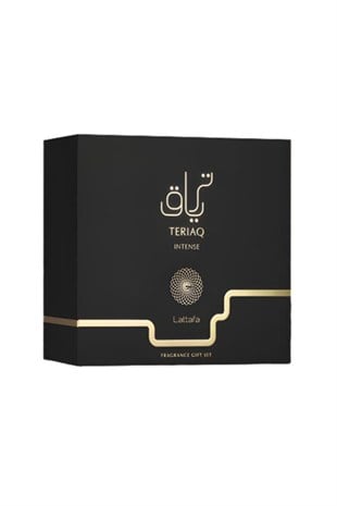 Lattafa Teriaq Intense EDP 100 ml Parfüm Seti