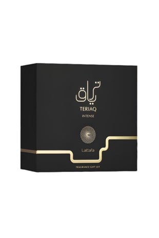 Lattafa Teriaq Intense EDP 100 ml Parfüm Seti