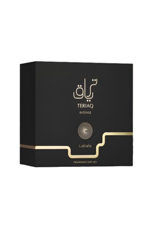 Lattafa Teriaq Intense EDP 100 ml Parfüm Seti