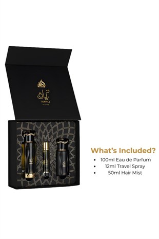 Lattafa Teriaq Intense EDP 100 ml Parfüm Seti