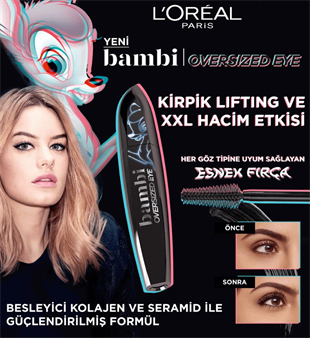 LOreal Paris Bambi Oversized Eye Intense Maskara