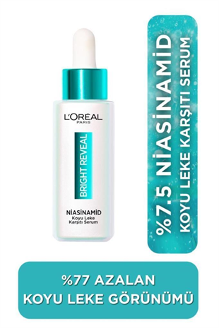LOreal Paris Bright Reveal Niasinamid Yüz Bakım Serumu 30 ml