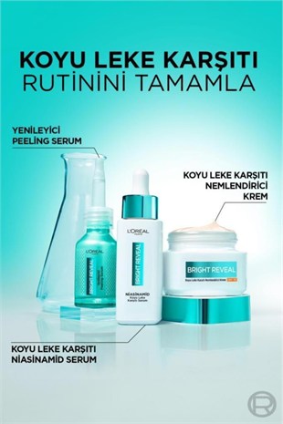 LOreal Paris Bright Reveal Niasinamid Yüz Bakım Serumu 30 ml