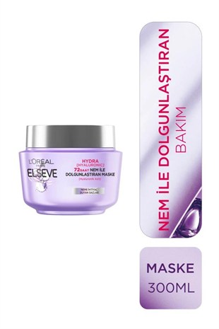 Loreal Paris Elseve Hydra Nem Dolgunlaştıran Saç Bakım Maske 300 ml