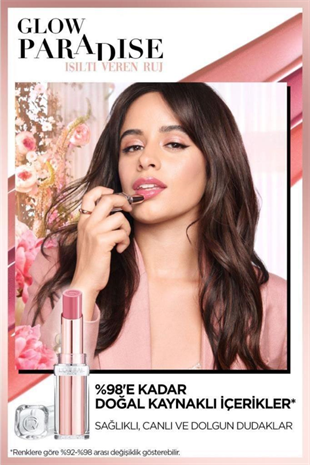 LOreal Paris Glow Paradise Balm-in-lipstick - Işıltı Veren Ruj 191 Nude Heaven