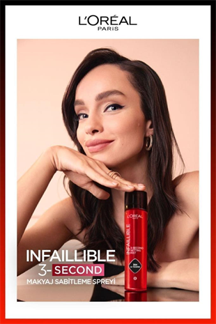 LOreal Paris Infaillible 3-Second Makyaj Sabitleme Spreyi – Setting Spray