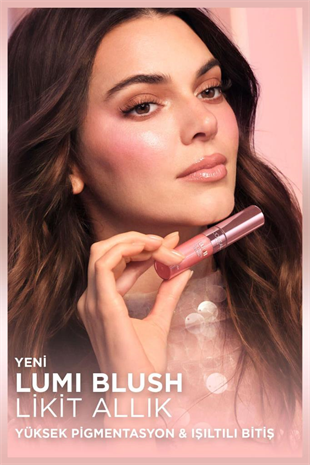 LOreal Paris Lumi Blush Likit Allık - 635 Glowy Worth It Medium