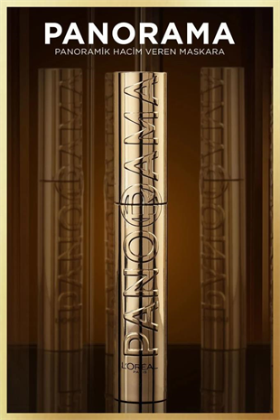 LOreal Paris Panorama Hacim Veren Maskara Kahverengi