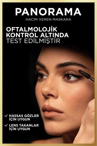 LOreal Paris Panorama Hacim Veren Maskara Siyah