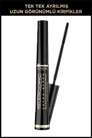 LOreal Paris Telescopic Carbon Extra Black Mascara
