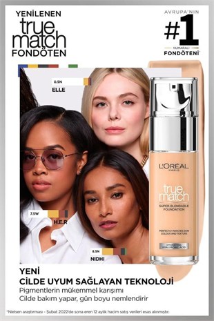 LOreal Paris True Match Foundation 2.R/2.C Cool
