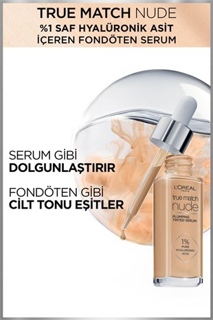 LOreal Paris True Match Nude Fondöten Serum 2-3 Light