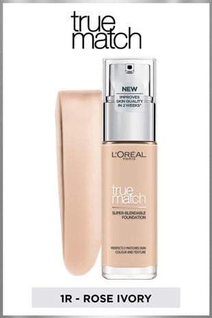 LOreal Paris True Match Nude Fondöten Serum 1.R/1.C Cool Rose