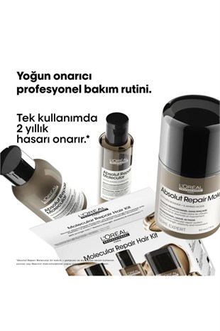 Loreal Professionnel Absolut Repair Molecular Repair Mini Set 100+75+50 ML