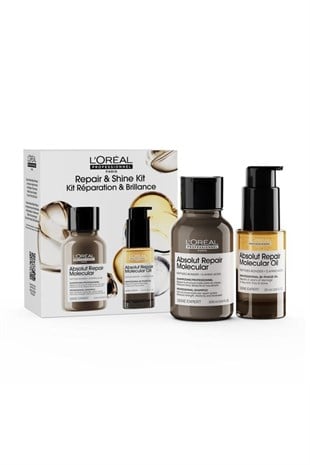 Loreal Professionnel Absolut Repair Molecular Mini Kit 100+30 ml Saç Bakım Seti
