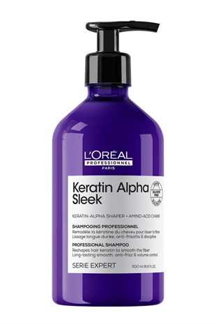 Loreal Professionnel Keratin Alpha Sleek Şampuan 500 ML