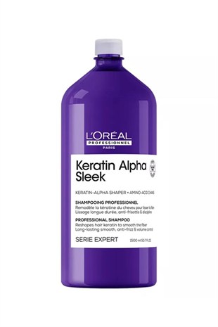 Loreal Professionnel Keratin Alpha Sleek Şampuan 1500 ml