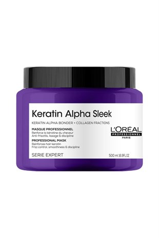 Loreal Professionnel Keratin Alpha Sleek Saç Bakım Maske 500 ml