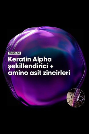 Loreal Professionnel Keratin Alpha Sleek Smooth Transformer 200 ml Saç Kremi