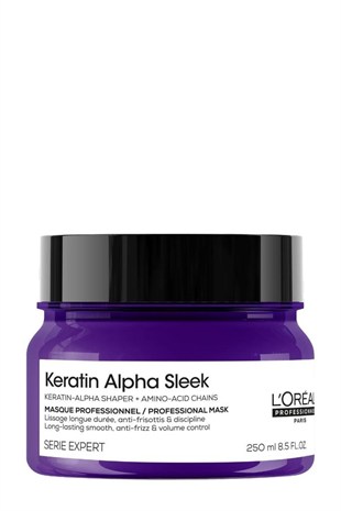 Loreal Professionnel Keratin Alpha Sleek Maske 250 ml
