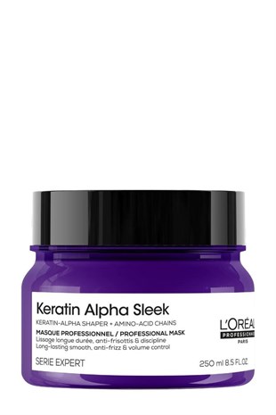 Loreal Professionnel Keratin Alpha Sleek Maske 250 ml
