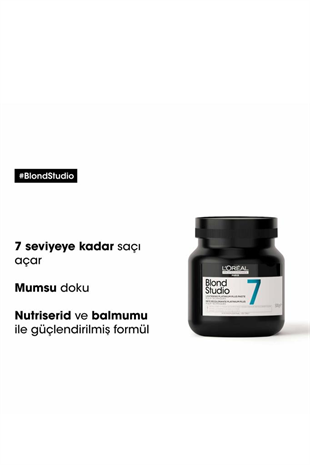 Loreal Professionnel Loreal Blond Studio 7 Aydınlatıcı Platin Plus Macun 500 Gr