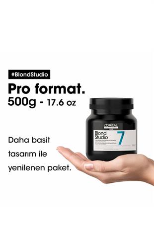 Loreal Professionnel Loreal Blond Studio 7 Aydınlatıcı Platin Plus Macun 500 Gr