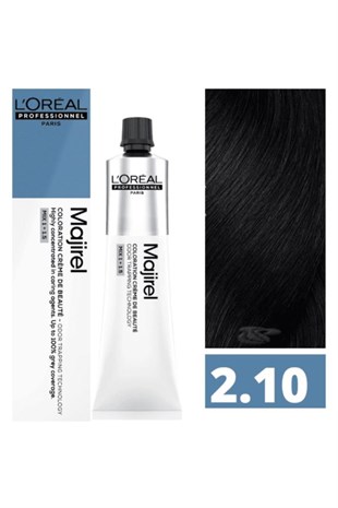 Loreal Professionnel Majirel 2.10 Mavi Siyah 60 ml Saç Boyası