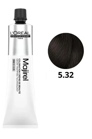 Loreal Professionnel Majirel 5.32 Açık Kestane Dore Irize 60 ml Saç Boyası
