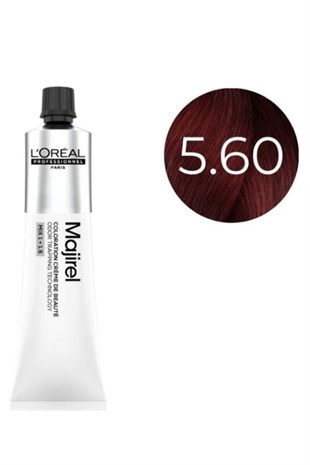 Loreal Professionnel Majirel 5.60 Açık Kestane Kızıl İrize 60 ml Saç Boyası