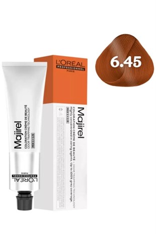 Loreal Professionnel Majirel 6.45 Koyu Kumral Bakır Akaju 60 ml Saç Boyası