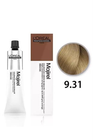Loreal Professionnel Majirel 9.31 Açık Sarı Dore Küllü 60 ml Saç Boyası 