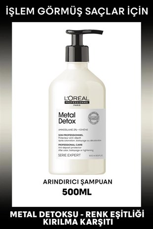 Loreal Professionnel Metal Detox Arındırıcı Şampuan 500 ml