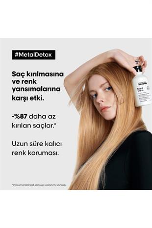 Loreal Professionnel Metal Detox Arındırıcı Şampuan 500 ml Refill 